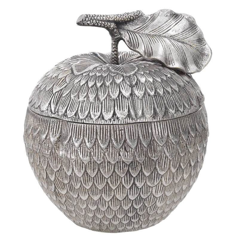 Шкатулка Eichholtz Box Custard Apple Silver Серебряный Шкатулка Eichholtz Box Custard Apple Silver Серебряный в Челябинске | Loft Concept