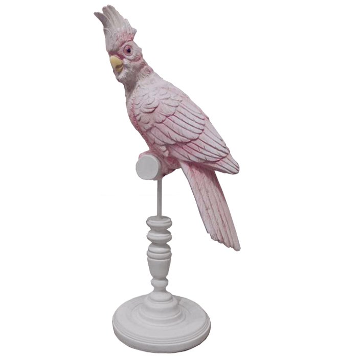 Статуэтка Pink Parrots Розовый (Rose) Статуэтка Pink Parrots Розовый (Rose) в Челябинске | Loft Concept