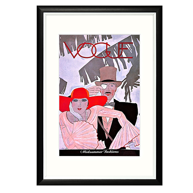 Постер Vogue July 1928 Мульти Постер Vogue July 1928 Мульти в Челябинске | Loft Concept