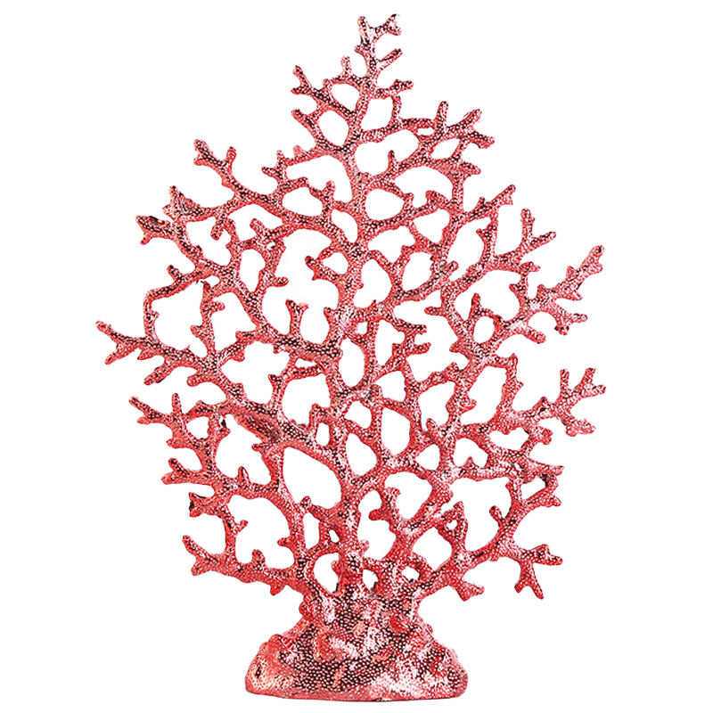 Статуэтка красный коралл Coral Decor Red Красный Статуэтка красный коралл Coral Decor Red Красный в Челябинске | Loft Concept