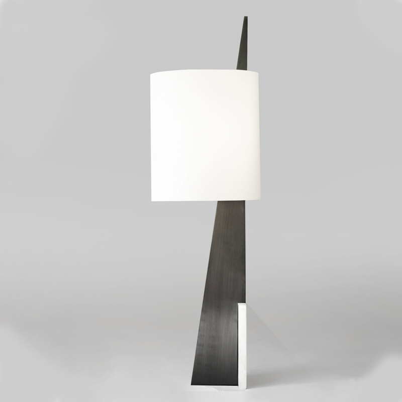 Торшер CUT TRIANGLE II Белый Серый (Gray) Торшер CUT TRIANGLE II Белый Серый (Gray) в Челябинске | Loft Concept