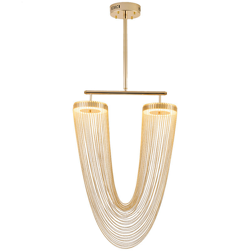 Люстра Otero Gold Larose Guyon Золотой Люстра Otero Gold Larose Guyon Золотой в Челябинске | Loft Concept