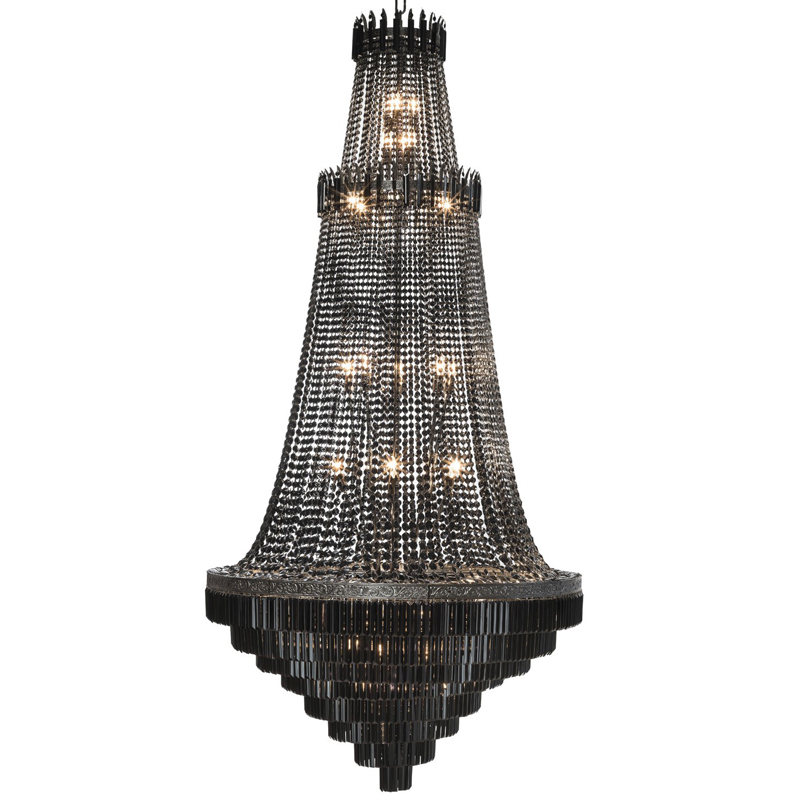 Люстра ABHIKA LAMP EMPIRE BRONZE Черный Темная бронза Люстра ABHIKA LAMP EMPIRE BRONZE Черный Темная бронза в Челябинске | Loft Concept