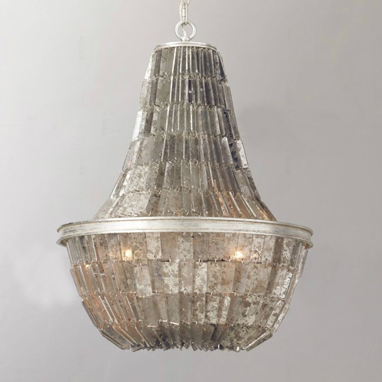 Люстра FANTINE CHANDELIER Tall Серый Люстра FANTINE CHANDELIER Tall Серый в Челябинске | Loft Concept