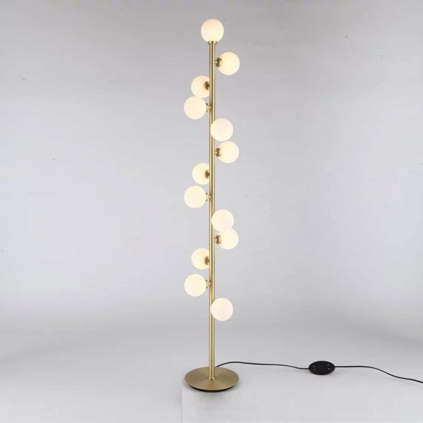 Торшер Bubble Stik Cold floor lamp Латунь в Челябинске | Loft Concept 
