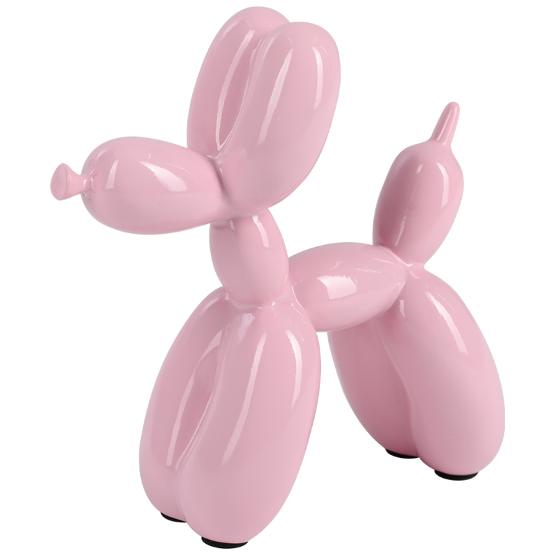 Статуэтка Jeff Koons Balloon Dog Pink Розовый пастельный Статуэтка Jeff Koons Balloon Dog Pink Розовый пастельный в Челябинске | Loft Concept