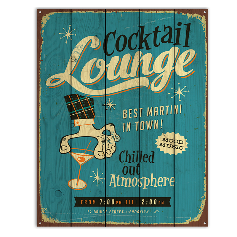 Постер Cocktail Lounge  в Челябинске | Loft Concept 