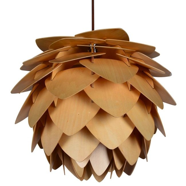 Люстра Pinecone Wooden Conia Береза Люстра Pinecone Wooden Conia Береза в Челябинске | Loft Concept
