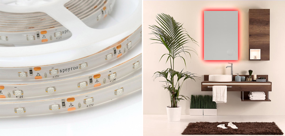 Светодиодная влагозащищенная лента 4,8W/m 60LED/m 3528SMD красный Светодиодная влагозащищенная лента 4,8W/m 60LED/m 3528SMD красный - Loft-Concept в Челябинске