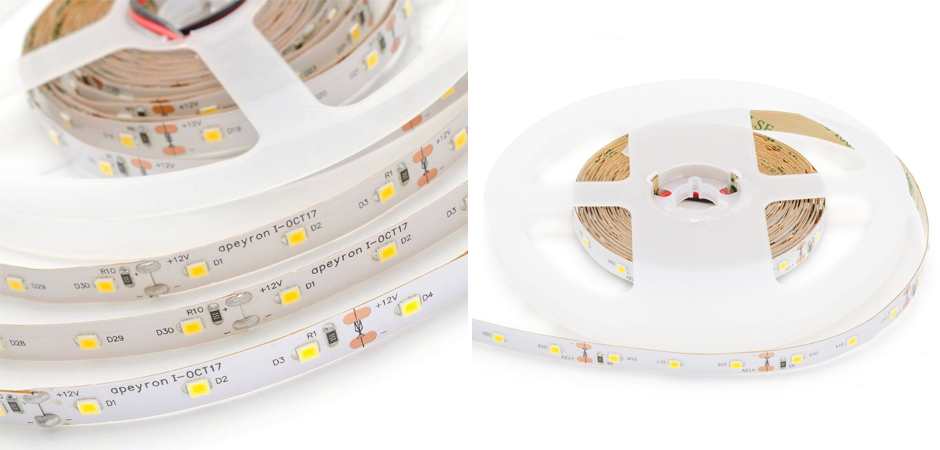 Светодиодная влагозащищенная лента 4,8W/m 60Led/m 3528SMD дневной белый Светодиодная влагозащищенная лента 4,8W/m 60Led/m 3528SMD дневной белый - Loft-Concept в Челябинске