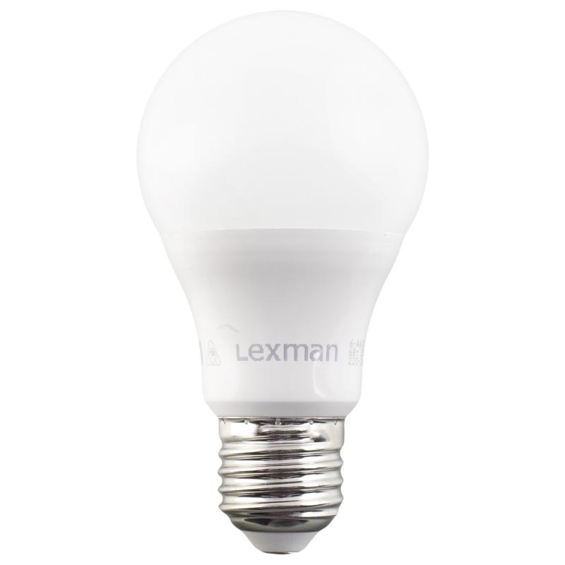 Белая матовая лампочка LED E27 9W Белый Прозрачный Белая матовая лампочка LED E27 9W Белый Прозрачный в Челябинске | Loft Concept