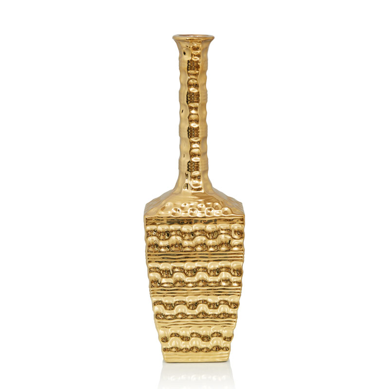 Ваза Fiesta Vase III Золотой Ваза Fiesta Vase III Золотой в Челябинске | Loft Concept