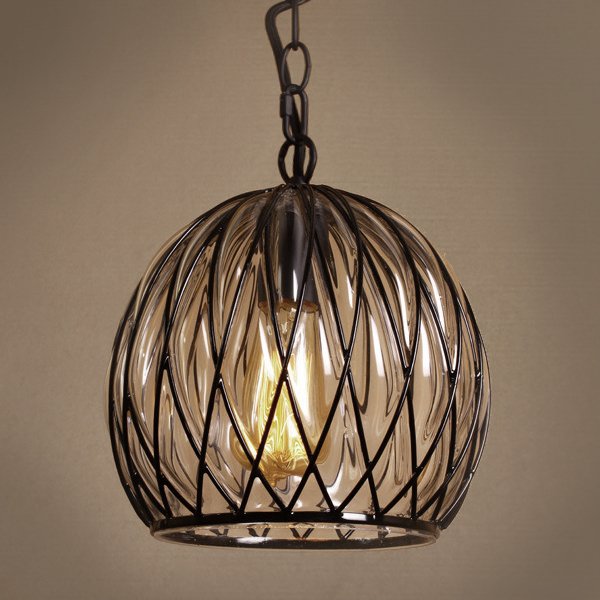 Подвесной светильник Metal Mesh and Glass Pendant I Подвесной светильник Metal Mesh and Glass Pendant I в Челябинске | Loft Concept