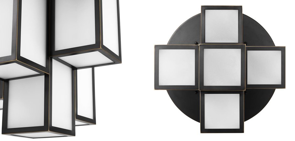 Потолочный светильник Eichholtz Ceiling Lamp Axel Bronze Потолочный светильник Eichholtz Ceiling Lamp Axel Bronze - Loft-Concept в Челябинске