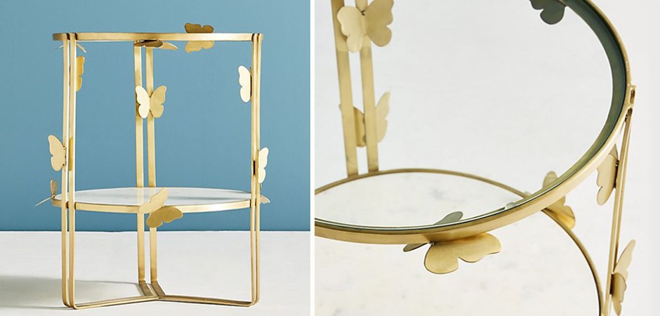 Приставной столик Butterflies Mariposa Side Table Приставной столик Butterflies Mariposa Side Table - Loft-Concept в Челябинске