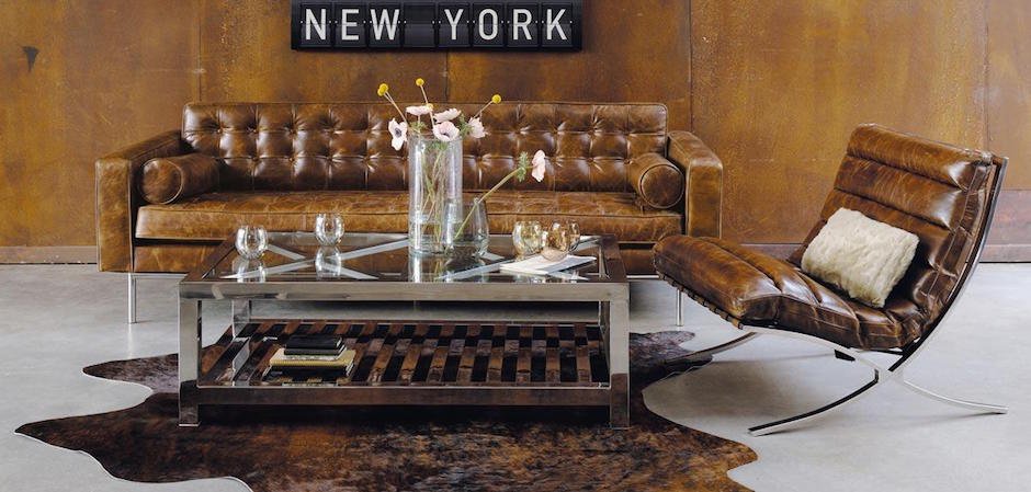 Журнальный стол Brilliant Glass X-X Table - Loft-Concept в Челябинске