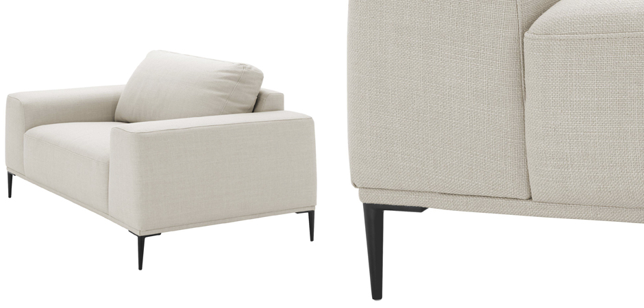 Кресло Eichholtz Loveseat Montado natural - фото №1