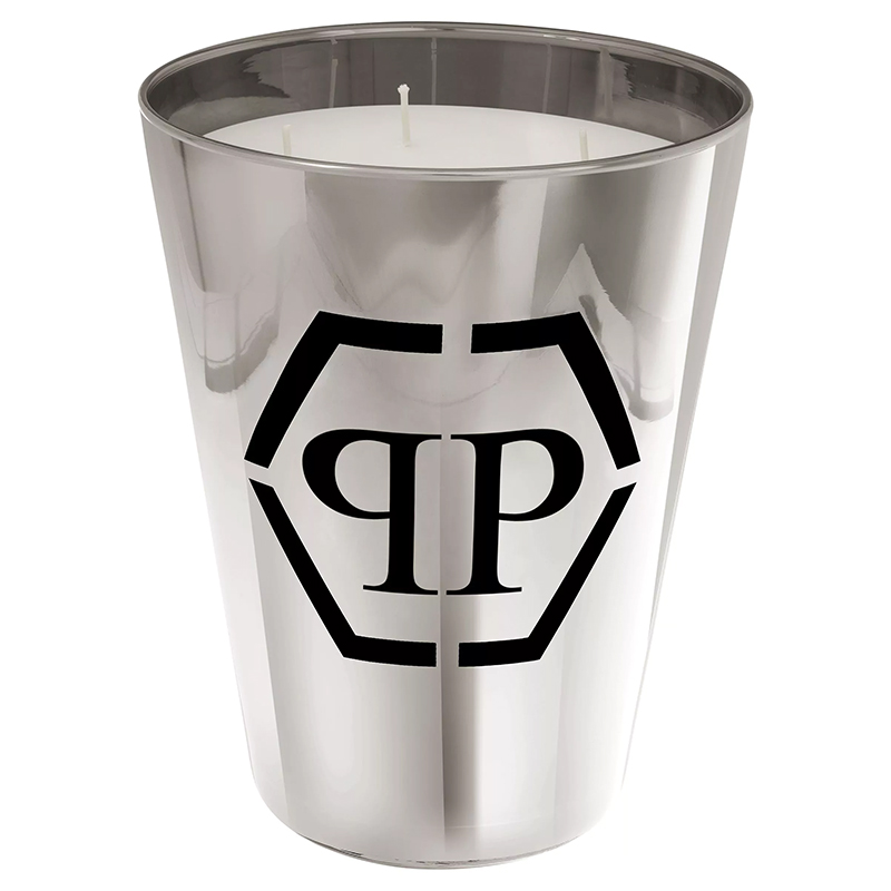 Свеча Philipp Plein Candle Empire Platinum L Серебряный Черный Белый Свеча Philipp Plein Candle Empire Platinum L Серебряный Черный Белый в Челябинске | Loft Concept