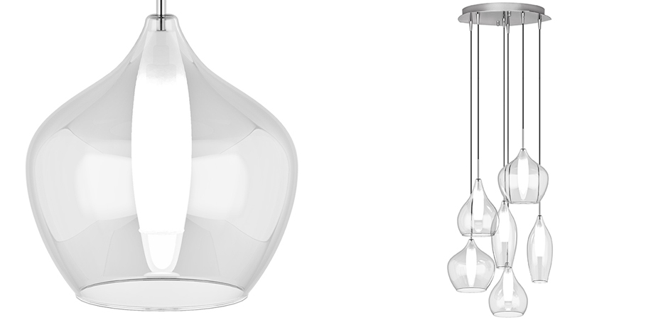 Люстра Candiano Transparent 6 Light Люстра Candiano Transparent 6 Light - Loft-Concept в Челябинске