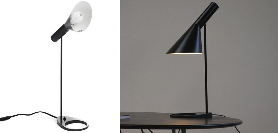 Настольная лампа AJ Table Black Настольная лампа AJ Table Black - Loft-Concept в Челябинске