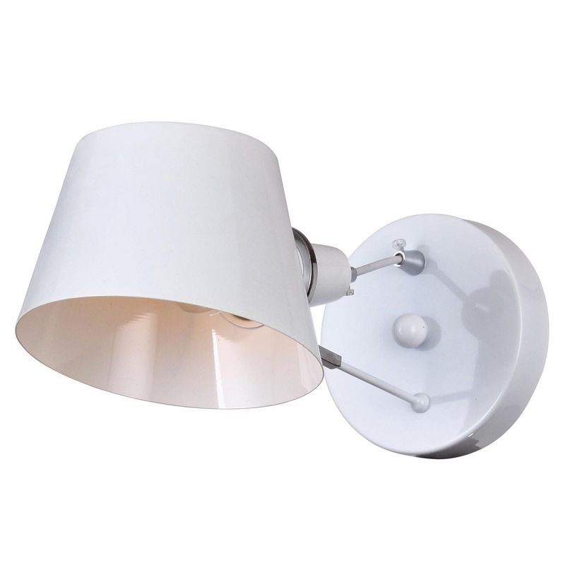 Белое бра Retro Future Light Белый Хром Белое бра Retro Future Light Белый Хром в Челябинске | Loft Concept