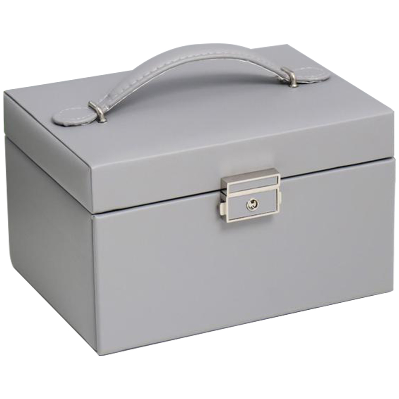 Шкатулка Graham Jewerly Organizer Box gray Серый Розовый Шкатулка Graham Jewerly Organizer Box gray Серый Розовый в Челябинске | Loft Concept