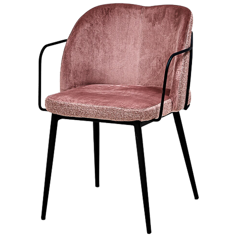 Стул Raymond Stool pink Дымчатая Роза Черный Стул Raymond Stool pink Дымчатая Роза Черный в Челябинске | Loft Concept