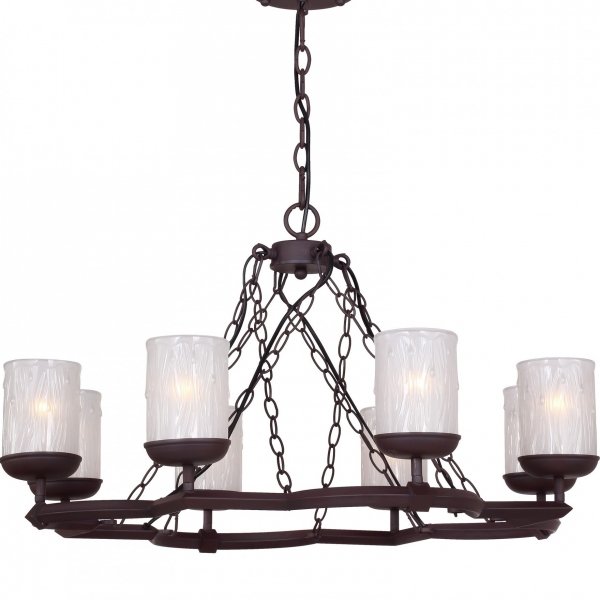 Люстра Rust Medieval Chandelier Коричневый Люстра Rust Medieval Chandelier Коричневый в Челябинске | Loft Concept