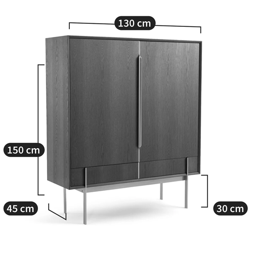 Шкаф из серого дуба Sawada Gray Oak Cabinet Шкаф из серого дуба Sawada Gray Oak Cabinet в Челябинске