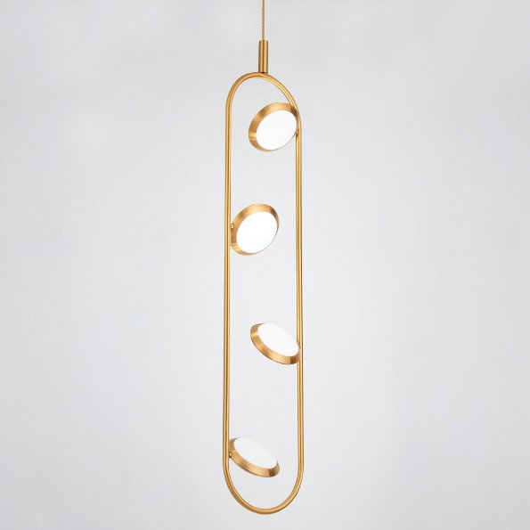Светильник HOOP LED Four Золотой Светильник HOOP LED Four Золотой в Челябинске | Loft Concept