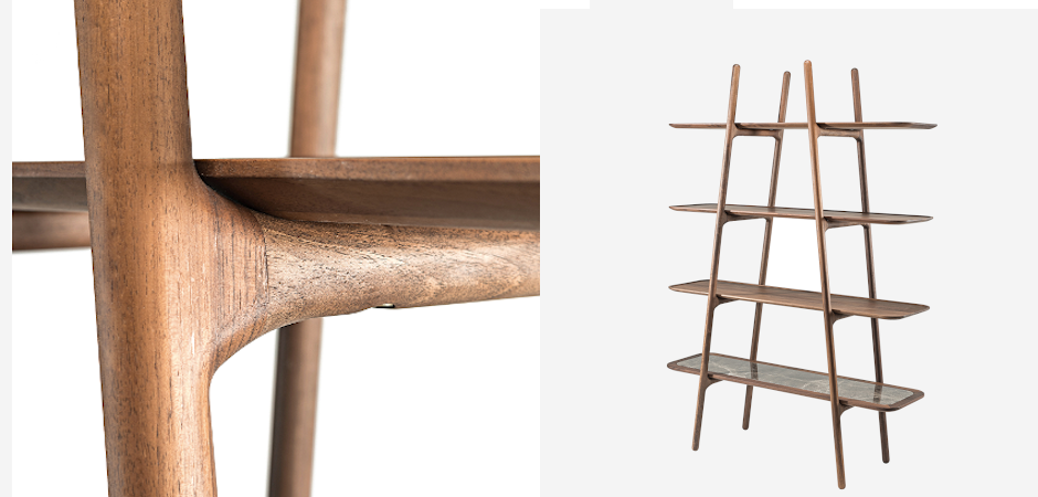 Стеллаж Woak malin shelf system Стеллаж Woak malin shelf system - Loft-Concept в Челябинске