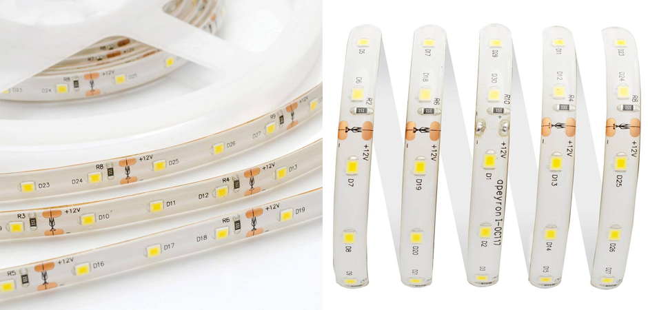 Светодиодная влагозащищенная лента 4,8W/m 60Led/m 3528SMD дневной белый 5M Светодиодная влагозащищенная лента 4,8W/m 60Led/m 3528SMD дневной белый 5M - Loft-Concept в Челябинске