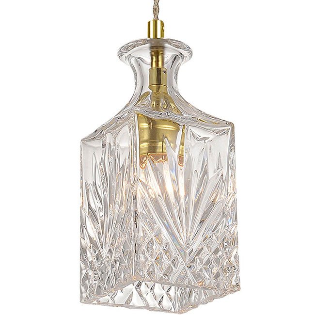 Подвесной светильник lee broom DECANTERLIGHT pendant I Золотой Прозрачное Стекло Подвесной светильник lee broom DECANTERLIGHT pendant I Золотой Прозрачное Стекло в Челябинске | Loft Concept