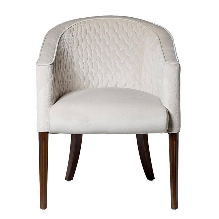 Кресло Valensia Armchair Белый Коричневый Кресло Valensia Armchair Белый Коричневый в Челябинске | Loft Concept