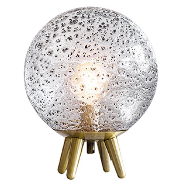 Лампа Retro Ball Table Lamp Латунь Прозрачное Стекло Лампа Retro Ball Table Lamp Латунь Прозрачное Стекло в Челябинске | Loft Concept