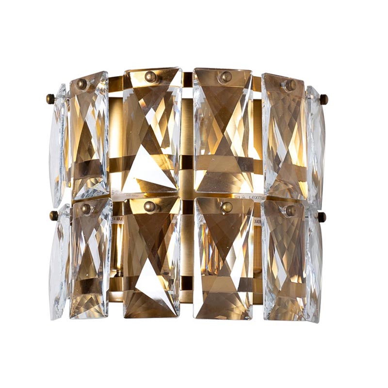 Бра Tiers Crystal Light brass 2 Латунь Бра Tiers Crystal Light brass 2 Латунь в Челябинске | Loft Concept