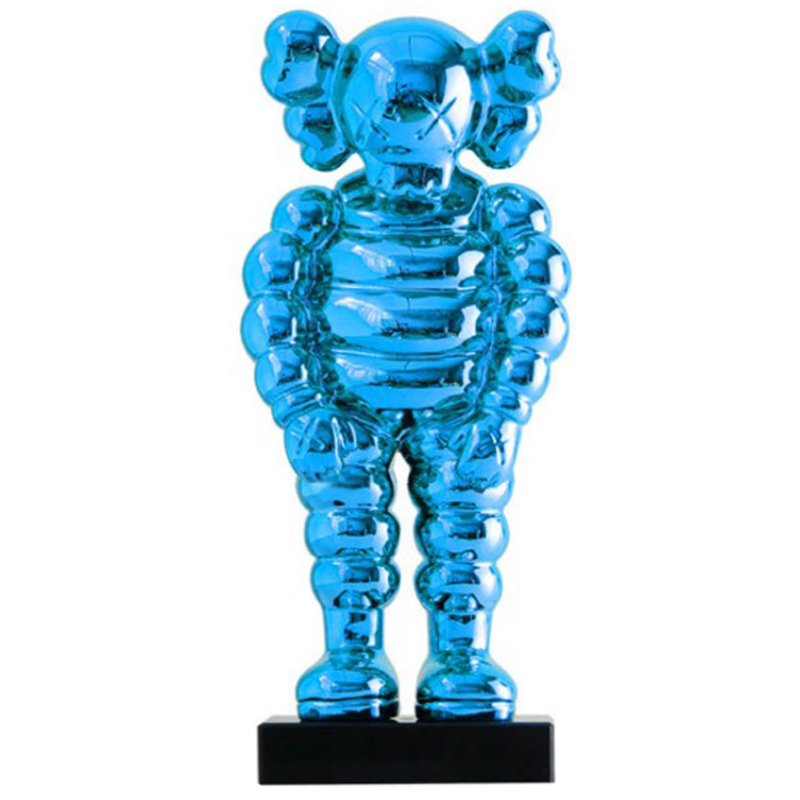 Статуэтка KAWS Bowed Down Blue on stand Синий Статуэтка KAWS Bowed Down Blue on stand Синий в Челябинске | Loft Concept