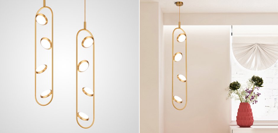 Светильник HOOP LED Four Светильник HOOP LED Four - Loft-Concept в Челябинске