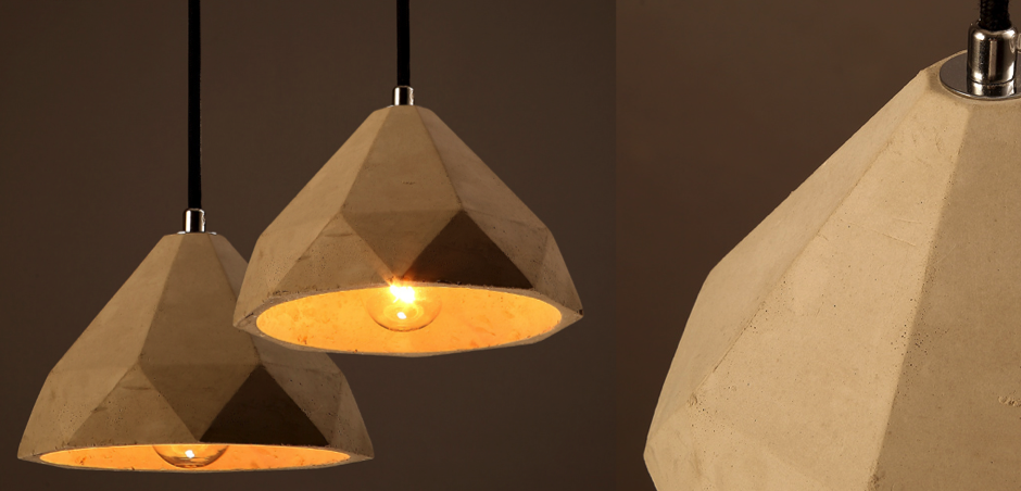 Подвесной светильник Art Concrete Dome Подвесной светильник Art Concrete Dome - Loft-Concept в Челябинске