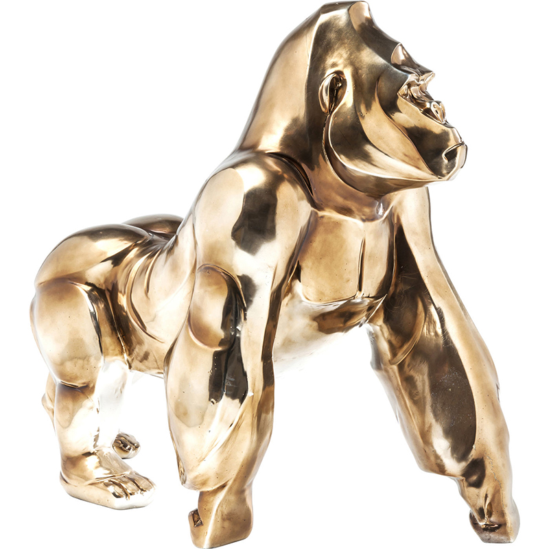 Статуэтка Golden Gorilla Золотой Статуэтка Golden Gorilla Золотой в Челябинске | Loft Concept