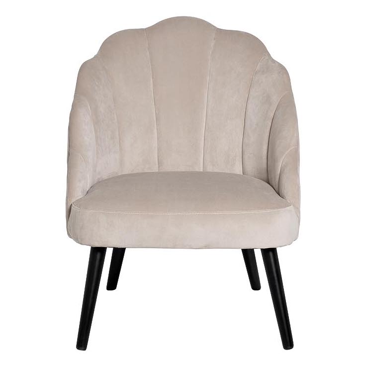 Кресло FolioFlower Armchair beige Бежевый Черный Кресло FolioFlower Armchair beige Бежевый Черный в Челябинске | Loft Concept