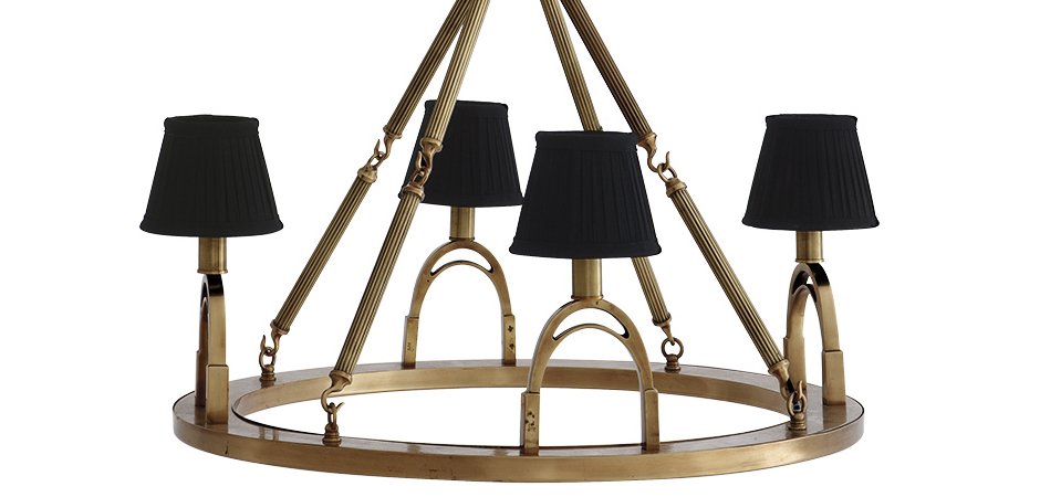Люстра Eichholtz Chandelier Jigger Brass - Loft-Concept в Челябинске