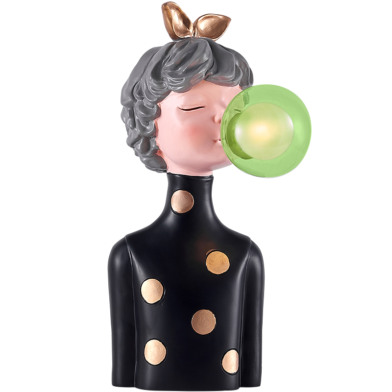 Настольная лампа Bubble Gum Table Lamp green Мульти Настольная лампа Bubble Gum Table Lamp green Мульти в Челябинске | Loft Concept