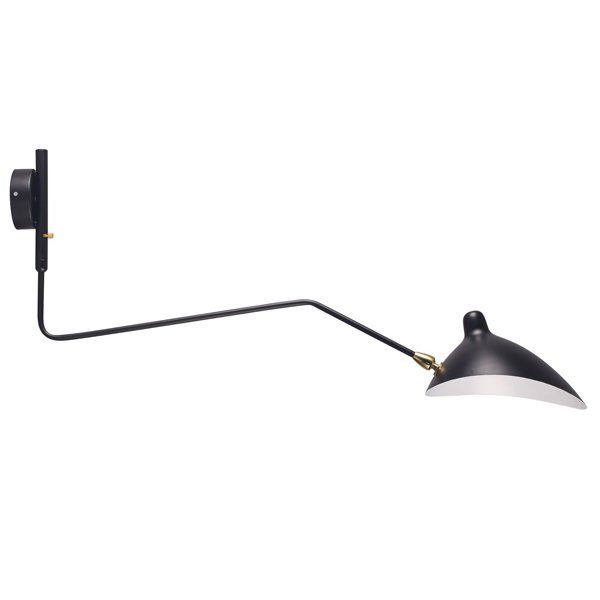 Бра LAMPARA MOUILLE MOUILLE 1 ARM Черный Бра LAMPARA MOUILLE MOUILLE 1 ARM Черный в Челябинске | Loft Concept