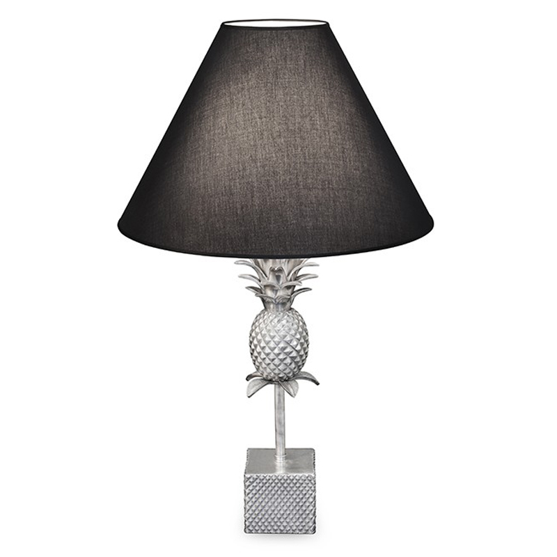 Настольная лампа LAMPTABLE PINEAPPLE CONE black Черный Серебряный Настольная лампа LAMPTABLE PINEAPPLE CONE black Черный Серебряный в Челябинске | Loft Concept