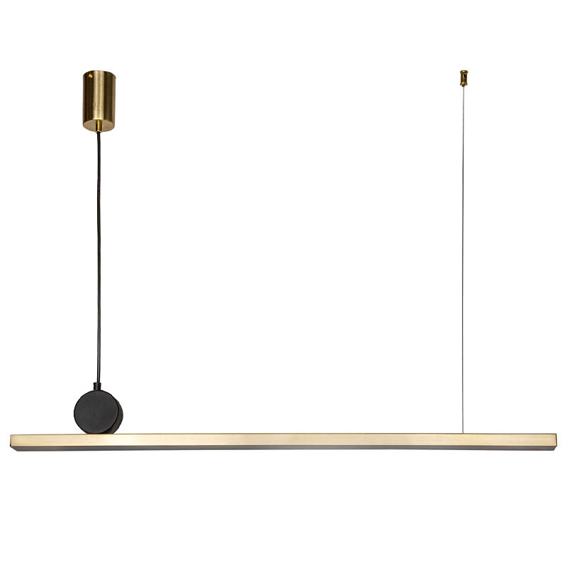 Светодиодная люстра DRAWING LINES Gold Белый Черный Золотой Светодиодная люстра DRAWING LINES Gold Белый Черный Золотой в Челябинске | Loft Concept