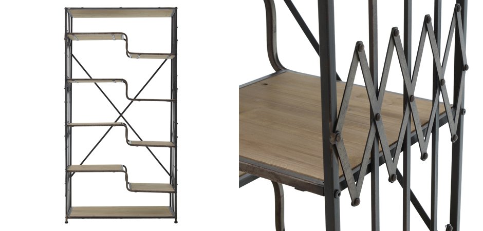 Стеллаж Metal Geometry Parallel Lines Стеллаж Metal Geometry Parallel Lines - Loft-Concept в Челябинске