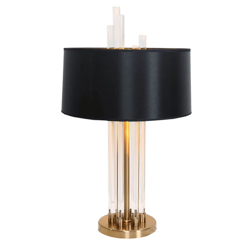 Настольная лампа Hannes Table Lamp Черный Золотой Настольная лампа Hannes Table Lamp Черный Золотой в Челябинске | Loft Concept