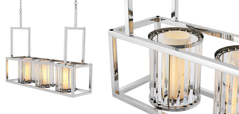 Люстра Chandelier Carducci Stainless Steel Люстра Chandelier Carducci Stainless Steel - Loft-Concept в Челябинске