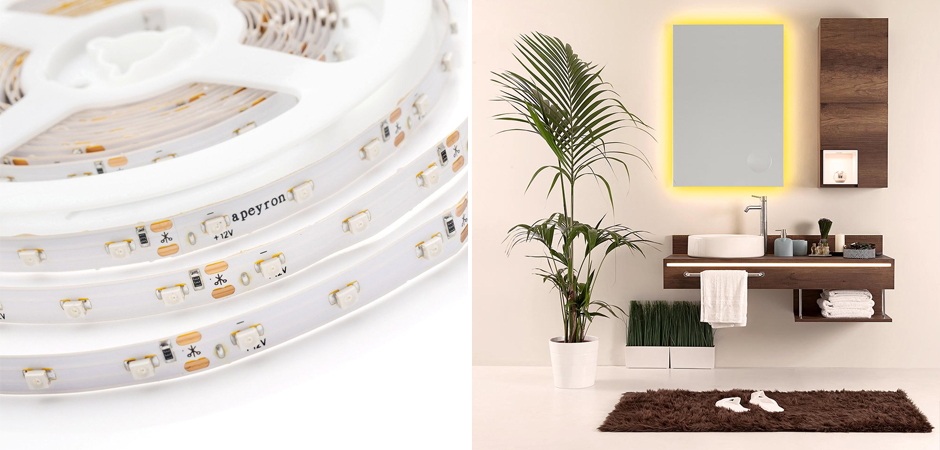 Светодиодная влагозащищенная лента 4,8W/m 60LED/m 3528SMD желтый 5M Светодиодная влагозащищенная лента 4,8W/m 60LED/m 3528SMD желтый 5M - Loft-Concept в Челябинске